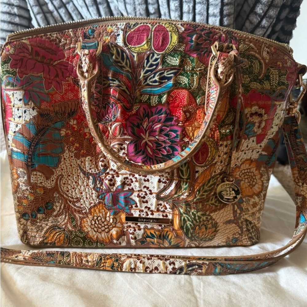 Brahmin Melbourne Floral Women's Bag